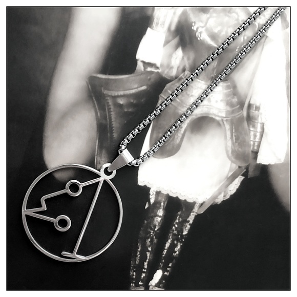 Arch Angel Metatron Sigil Protection Intention Necklace - Picture 3 of 8